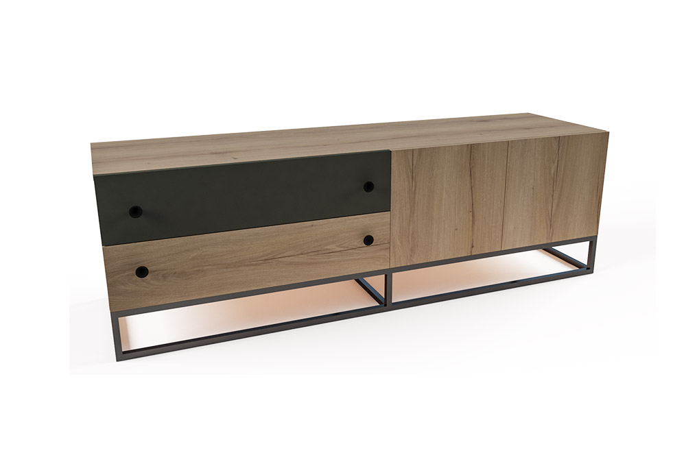 All4home Έπιπλο τηλεόρασης Roberta, 2240000172, 178x48x57 εκ.